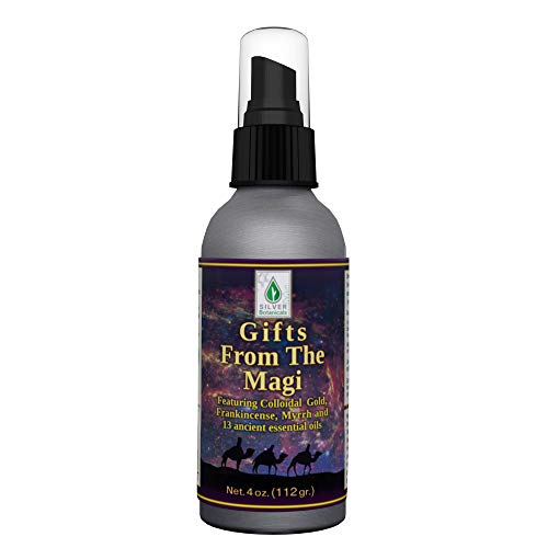 Silver Botanicals Room & Linen Spray - Natural Essential Oils, Vegan & Cruelty-Free - 4oz