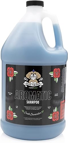 Bark2Basics Dog Shampoo - Calming Lavender & Chamomile, Professional Grade, 1 Gallon