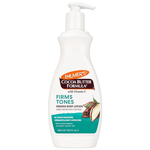 Palmer's Cocoa Butter Body Lotion - Tones & Firms Skin, Vegan, 48-Hour Moisture - 13.5oz