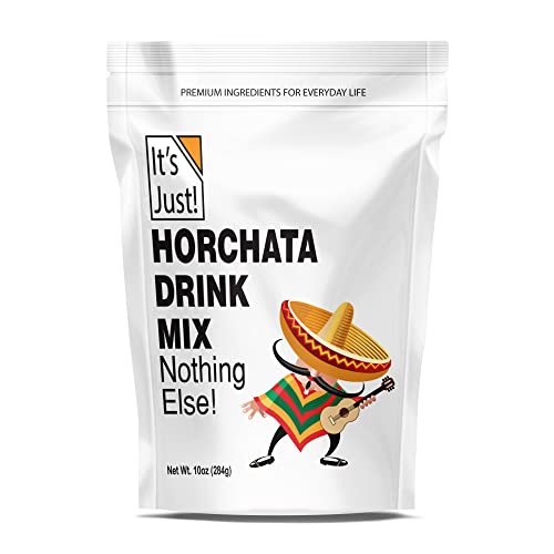 It's Just Horchata Drink Mix - Authentic Mexican Flavor, Gluten-Free, Non-GMO - 10oz