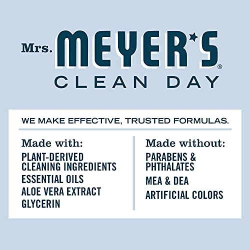 Mrs. Meyer's Clean Day Dish Soap - Seasonal Snowdrop Scent, Cruelty-Free, 16 fl. oz