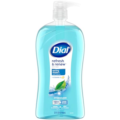 Dial Body Wash - Gentle Cleansing, Dermatologist Tested, Refreshing Spring Water - 32 fl oz