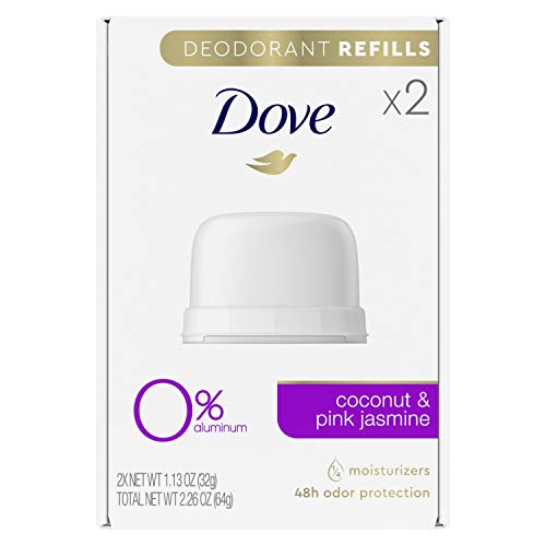 Dove Stick Deodorant Refills - 48-Hour Odor Protection, Aluminum-Free, 98% Recycled Plastic - 1.13oz