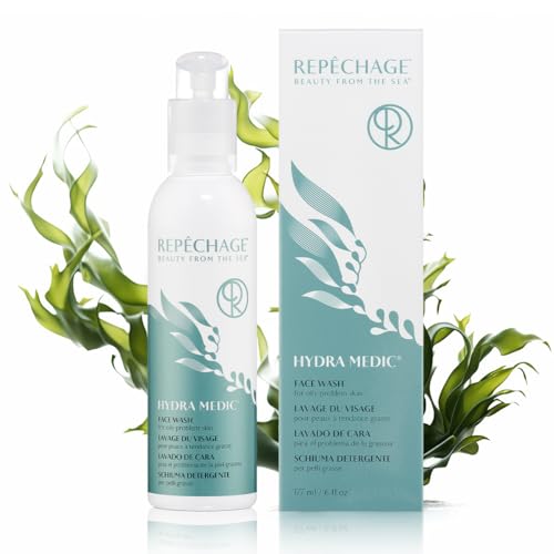 Repechage Hydra Medic Facial Cleanser - Salicylic Acid & Natural Botanicals for Oily Skin - 6 fl oz