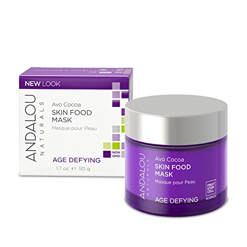 Andalou Naturals Face Mask - Nourishing Avo Cocoa, Antioxidant-Rich for Dry Skin - 1.7oz