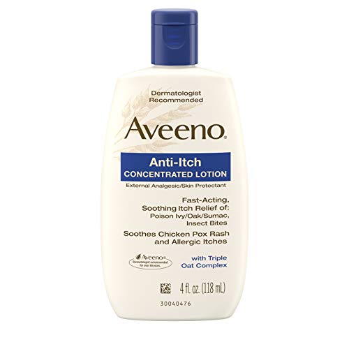 Aveeno Anti-Itch Lotion - Soothes Itching, Calamine & Triple Oat Complex - 4 fl oz