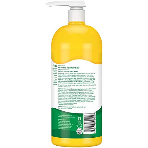 Alba Botanica Shampoo - Nourishing Gardenia Blend, 100% Vegetarian, 32 Oz