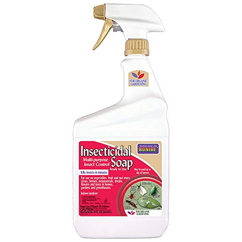 Bonide Insecticidal Soap - Organic Pest Control for Gardens, 32 oz Ready-to-Use Spray