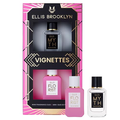 Ellis Brooklyn VIGNETTES Mini Fragrance Duo - Long Lasting, Paraben-Free, Vegan - 2x7.5ml