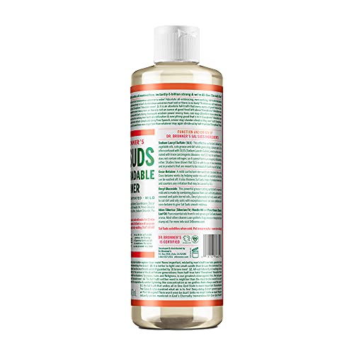 Dr. Bronner's Sal Suds All-Purpose Cleaner - Powerful Pine Cleaner, Biodegradable - 16oz, 2-Pack