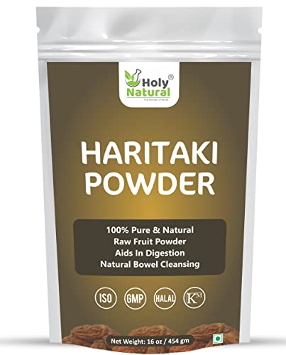Haritaki Powder Digestive Enzymes Supplement - Supports Digestion & Weight Loss - 16 Oz