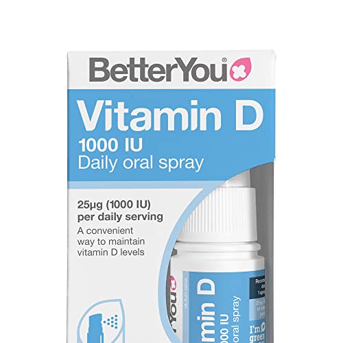 Better You Vitamin D Spray - 1000IU Daily Dose, Supports Immune & Bone Health - 15ml