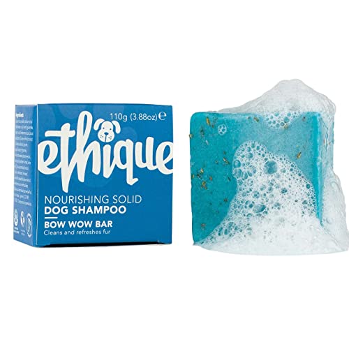 Ethique Bow Wow Bar Dog Shampoo - Nourishing, Plastic-Free, Vegan Ingredients - 3.88 oz