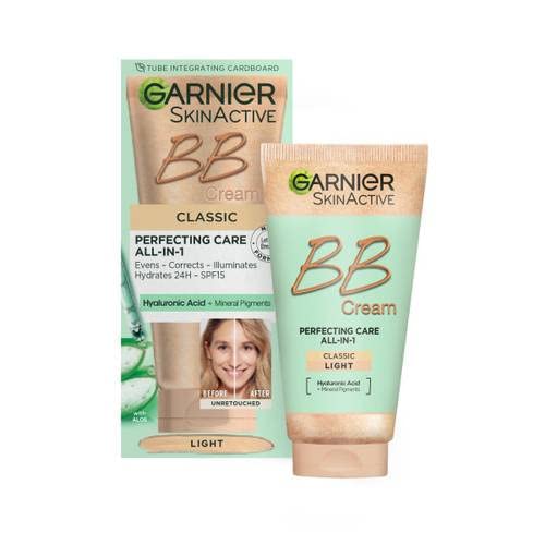 Garnier Skin Naturals BB Cream - Hydrating, SPF 15 Protection, Dermatologically Tested - 50ml