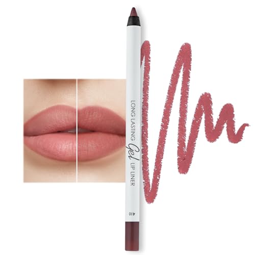 Lamel Matte Gel Lip Liner - Longwear, Waterproof, High-Pigment, Cruelty-Free - 1.7g/0.05oz