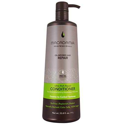 Macadamia Professional Conditioner - Strong, Stylish Hair, Paraben-Free, 33.8 Fl Oz