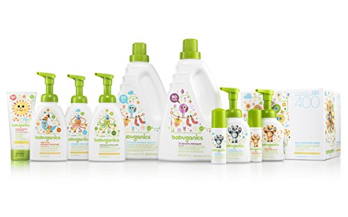 Babyganics Kids Shampoo & Body Wash - Gentle Foaming, Organic Ingredients, Tear-Free - 3 Pack