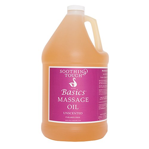 Soothing Touch Body Oil - Unscented, Paraben-Free, Vitamin E Enriched - 1 Gallon