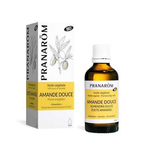 Pranarôm Body Oil - Nourishing Sweet Almond Oil, Certified Organic - 50ml