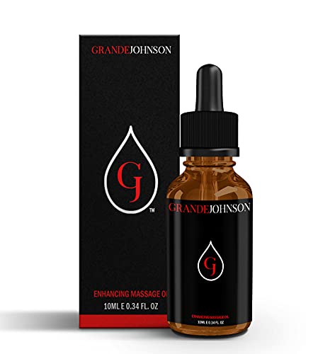 Grande Johnson Massage Oil - Enhances Intimacy, Nourishes Skin, Non-Toxic - 10ml