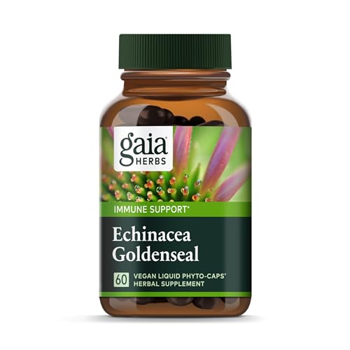 Gaia Herbs Immune Defense Supplement - Supports Respiratory Health, Vegan & Gluten-Free - 60 Caps