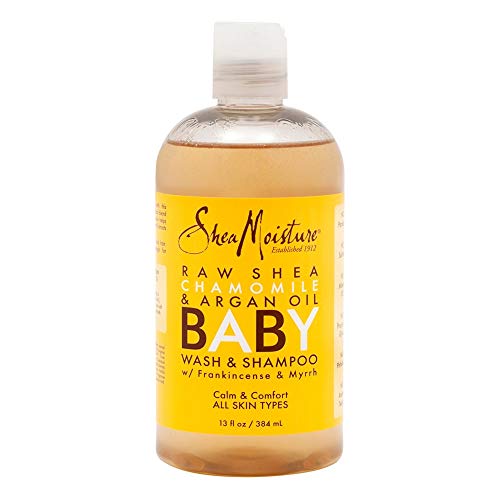 SheaMoisture Baby Shampoo & Wash - Nourishing Raw Shea, Gentle for Delicate Skin - 8oz