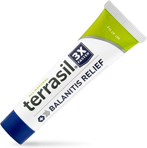 Terrasil Balanitis Relief - Natural Soothing Ointment for Itch & Inflammation - 0.5oz