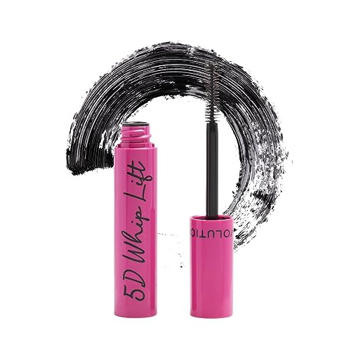 Revolution Beauty 5D Whip Lift Mascara - Volumizing & Lengthening, Waterproof Formula - 0.40 Fl. Oz.