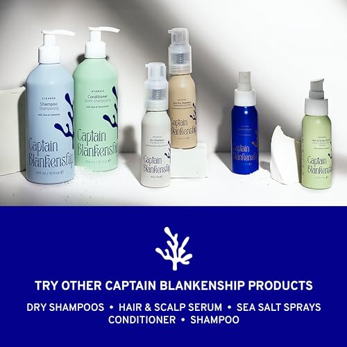 Captain Blankenship Dry Shampoo Powder - Oil Absorbing, Volume Boosting, Organic - 1.2oz