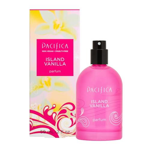 Pacifica Beauty Island Vanilla Perfume - Mood-Boosting, Vegan, Natural Ingredients - 2 fl oz