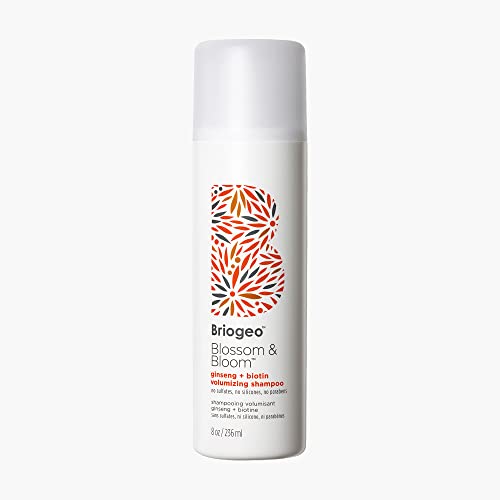 Briogeo Ginseng + Biotin Volumizing Shampoo - Boosts Volume for Fine Hair, Vegan - 8oz