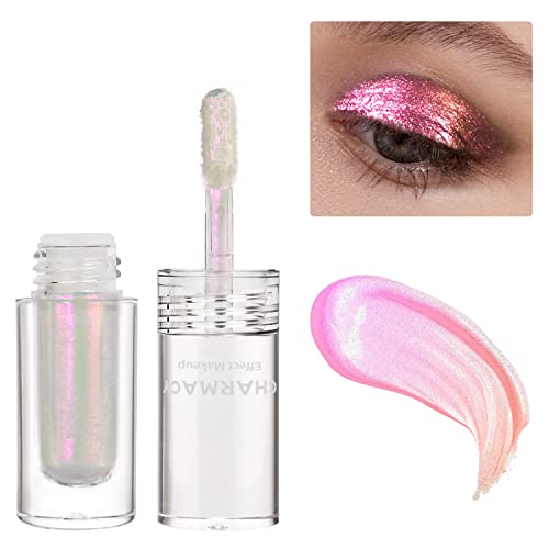 CHARMACY Multichrome Liquid Glitter Eyeshadow - Chameleon Shift, High Pigment, Vegan - 12ml