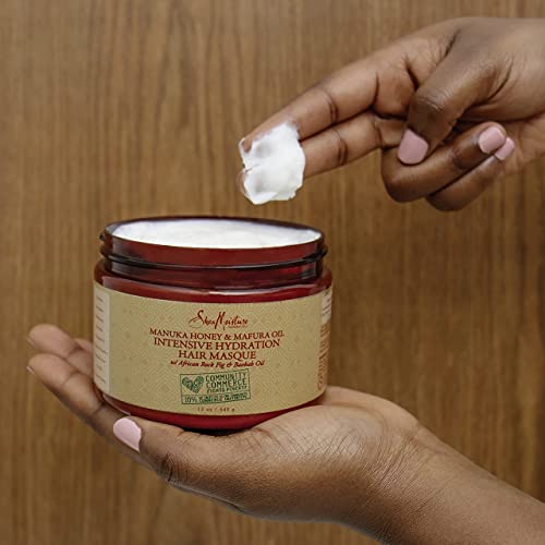 SheaMoisture Deep Hair Conditioner - Intense Hydration, Certified Organic Ingredients - 11.5oz