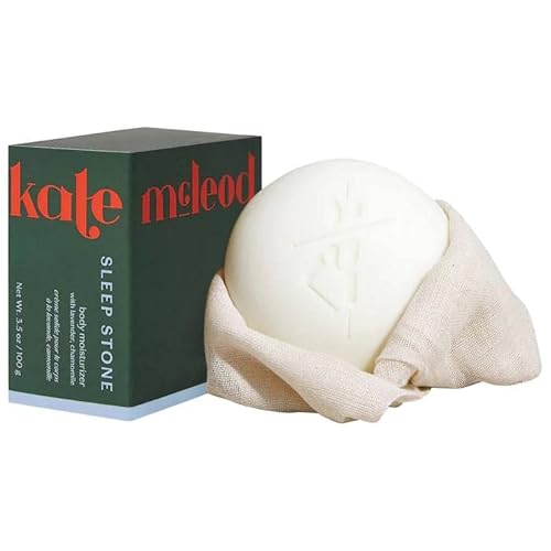 Kate McLeod Body Moisturizer - Nourishing Solid Balm with Lavender & Chamomile, Vegan - 3.5oz