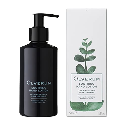 OLVERUM Hand Lotion - Nourishing Botanical Formula, Vegan & Cruelty-Free - 8.5 fl oz