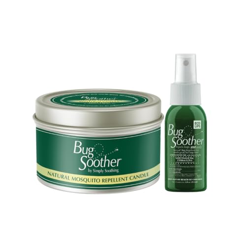 Bug Soother Bug Repellent Candle - Natural Protection for Kids, Pets & Environment - 1oz