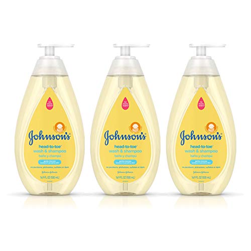 Johnson's Kids Shampoo & Body Wash - Tear-Free, Hypoallergenic, Pediatrician-Tested - 16.9 fl. oz