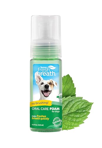 TropiClean Oral Care Set - Freshens Breath Instantly, Naturally Derived Ingredients - 4.5 oz