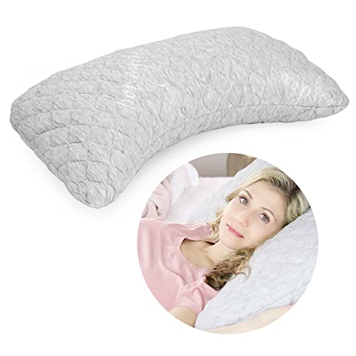 Honeydew Essence Pillow - Adjustable Neck Pain Relief, Hypoallergenic Cooling Fill - Queen