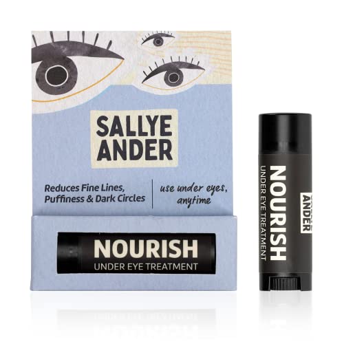 SALLYEANDER Eye Cream - Reduces Dark Circles & Puffiness, Moisturizes Sensitive Skin - 0.5oz