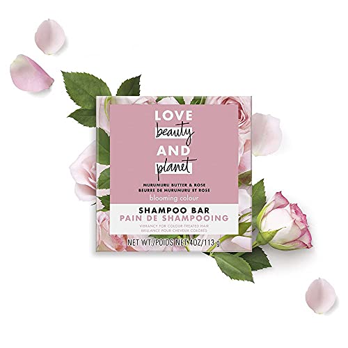 Love Beauty And Planet Shampoo Bar - Maintains Vibrant Color, Vegan, Sulfate-Free - 4oz