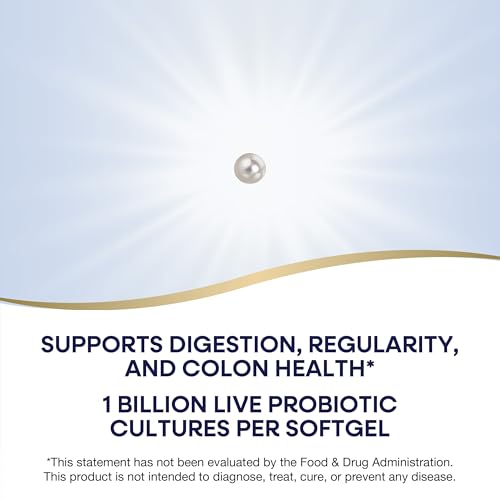 Nature's Way Probiotic Pearls - Supports Digestive Balance, 1 Billion Cultures - 90 Softgels