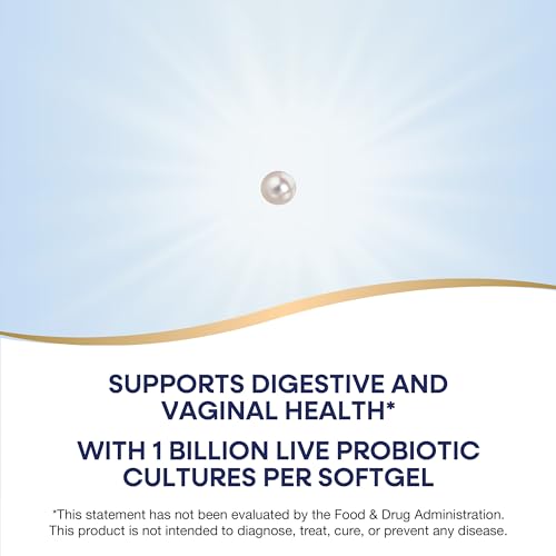 Nature's Way Women's Probiotic Pearls - Supports Digestive & Vaginal Health, 30 Softgels