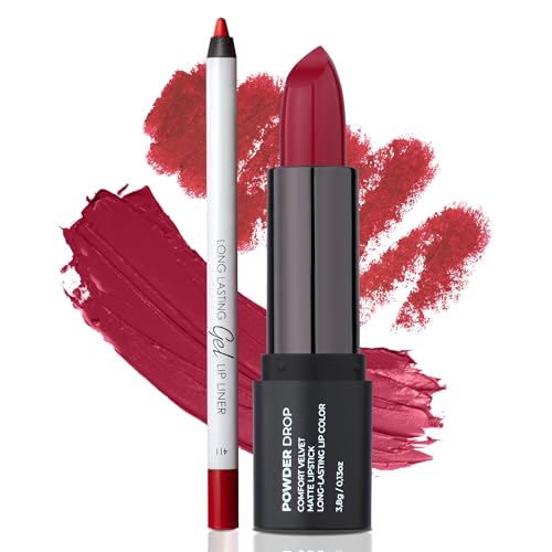 Lamel Lip Care Gift Set - Long-Lasting Color, Cruelty-Free, Organic Ingredients - 2 Piece Set