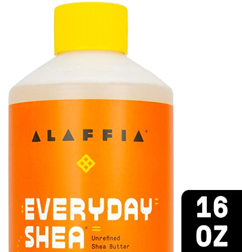 Alaffia Shea Bubble Bath - Deep Relaxation, Moisturizes Skin, Fair Trade Shea Butter - 16 Fl Oz