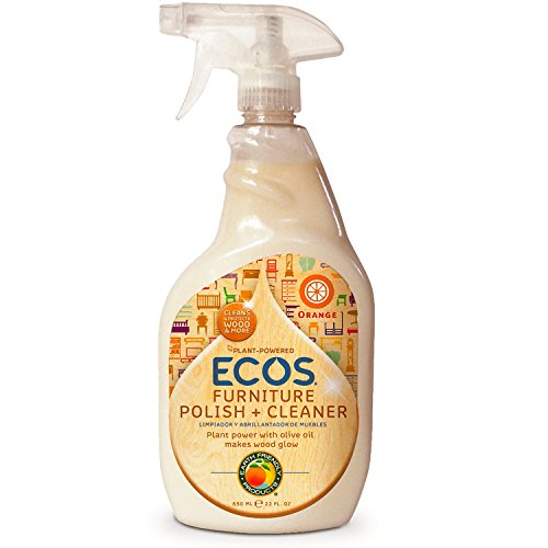 Earth Friendly Products Wood Cleaner - Nourishes & Protects, Non-Toxic Formula - 22oz (Pack of 2)