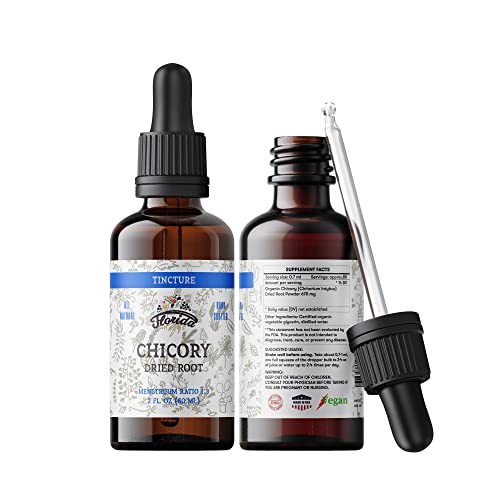 Florida Herbs Chicory Tincture Extract - Supports Appetite & Liver Health, Non-GMO - 2 oz