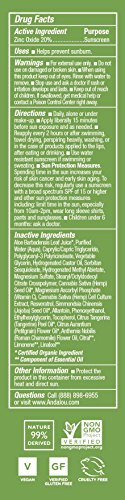 Andalou Naturals Sunscreen - SPF 30, Moisturizing with Hemp Stem Cells, Broad Spectrum - 2.7oz