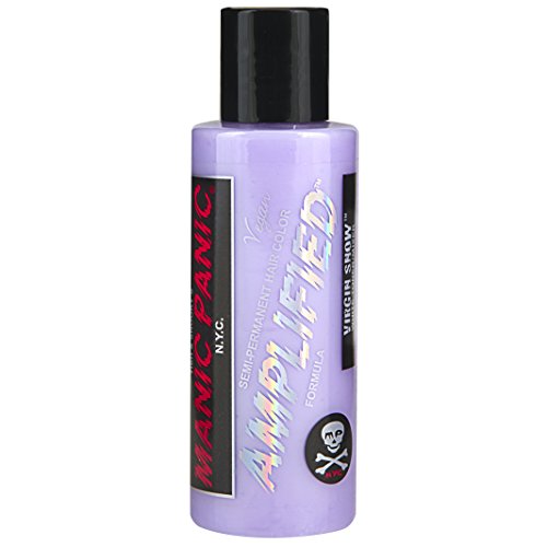 MANIC PANIC Virgin Snow Blonde Toner - Eliminates Brassiness, Vegan & Cruelty-Free - 4oz