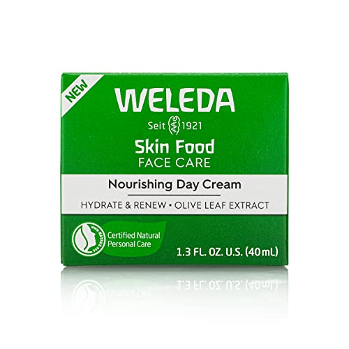 Weleda Skin Food Moisturizer - Nourishing Day Cream with Olive Leaf & Chamomile - 1.3oz